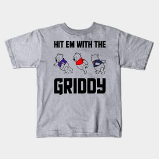 the griddy legend Kids T-Shirt